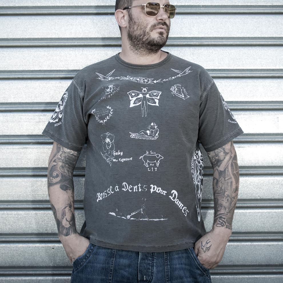 LE TRICOT "LE VICE DANS LA PEAU" OLD BLACK