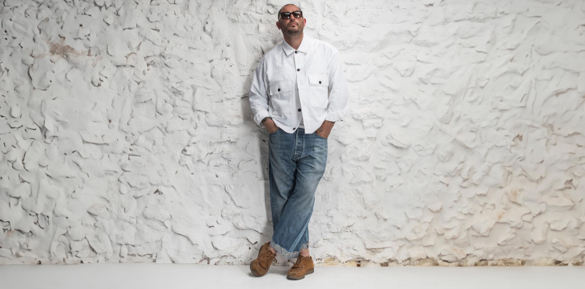 LA CHEMISE CARGO "SEERSUCKER“ WHITE