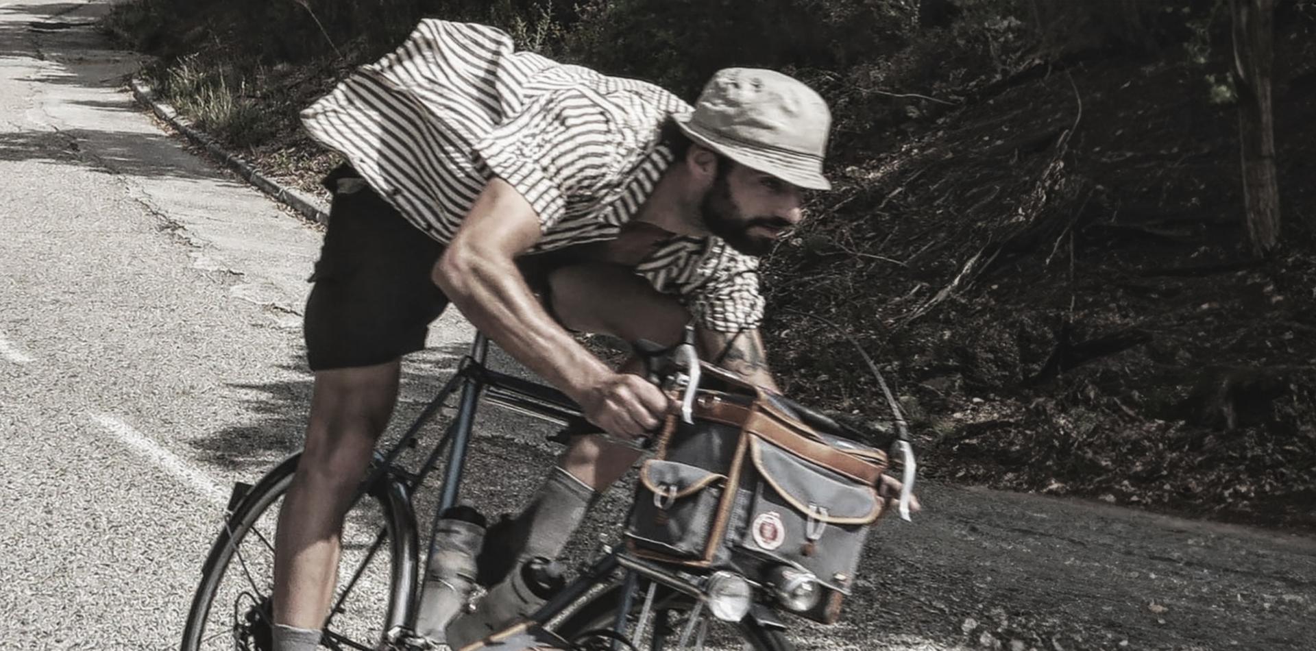 THE 50's SHIRT - WASHED NATURAL/STRIPED