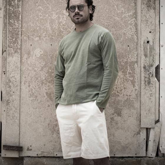 LE SHORT "LE NERVI" HBT NATUREL