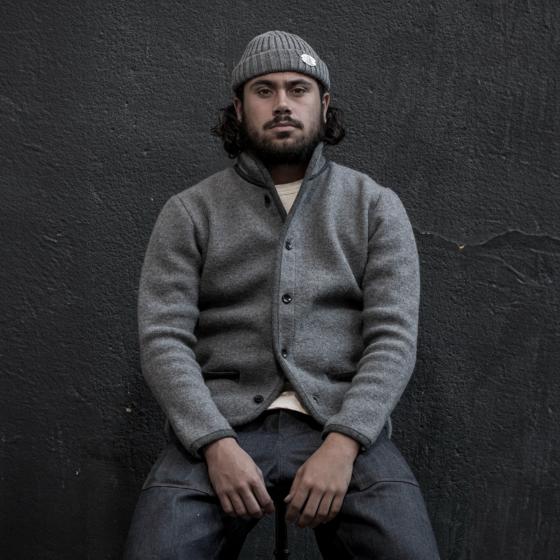 LE VESTON "COL OFFICIER"