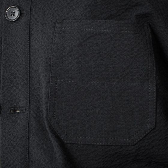 LA VESTE "LE NERVI" SEERSUCKER BLACK