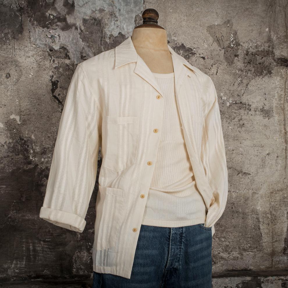 LA CHEMISE CUBA "GUAYABERA" - NATURAL