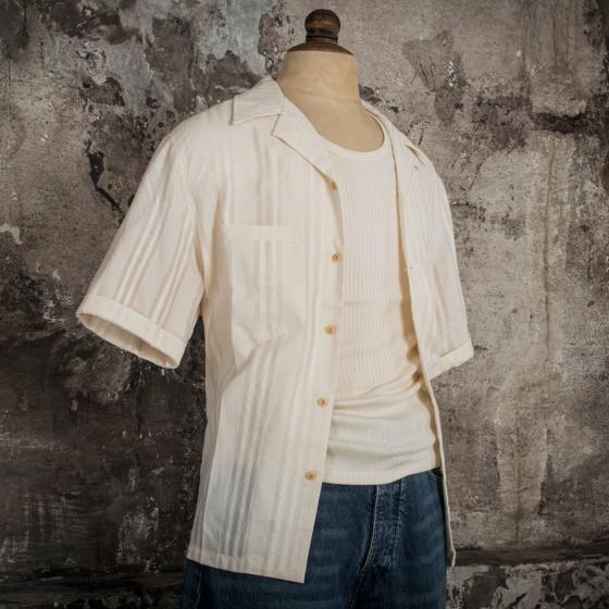 LA CHEMISETTE CUBA "GUAYABERA" - NATURAL