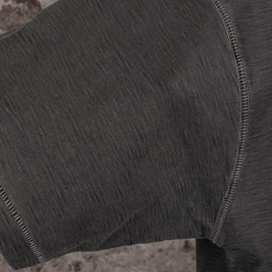 LE TRICOT "FLEURS DE BAGNE FATALITAS" OLD BLACK
