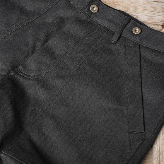 LE PANTALON CARGO HBT  METIS BLACK