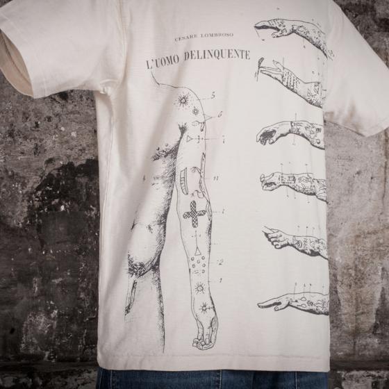 LE TRICOT "TATUAGGIO DI CRIMINALI - CESARE LOMBROSO"