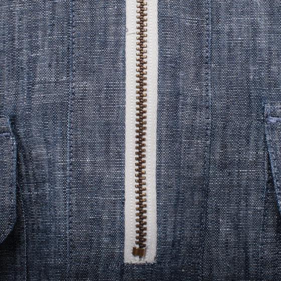 THE "WORKER ZIP" CHAMBRAY