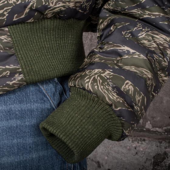 LE "BOMBERS" MA-1 TIGER STRIPE