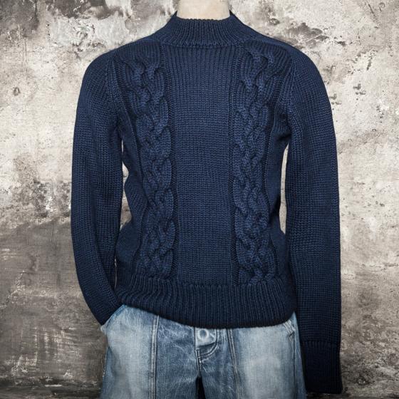 THE "ORLOCK" SWEATER - MARINE