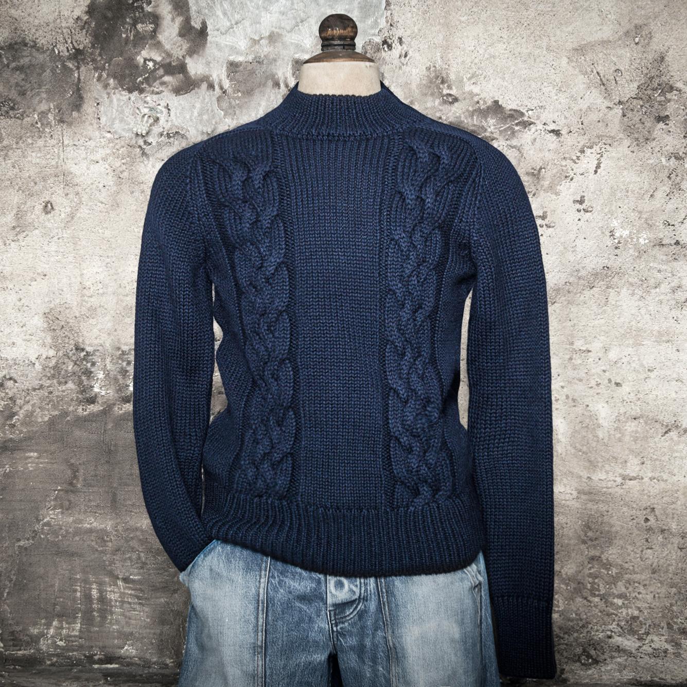 THE "ORLOCK" SWEATER - MARINE