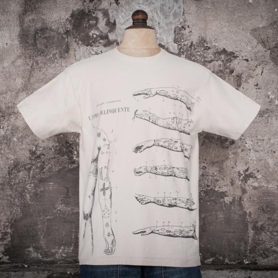 LE TRICOT "TATUAGGIO DI CRIMINALI - CESARE LOMBROSO"