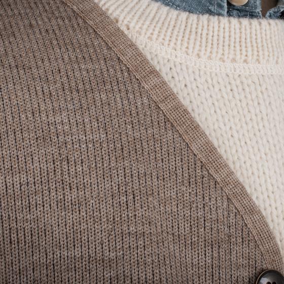 LE GILET - EMILE - SABLE