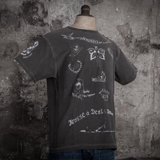 LE TRICOT "LE VICE DANS LA PEAU" OLD BLACK