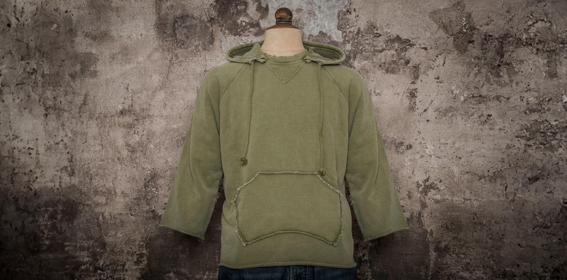 BOXING SWEATSHIRT "BASIC VINTAGE" 3/4 SLEEVES