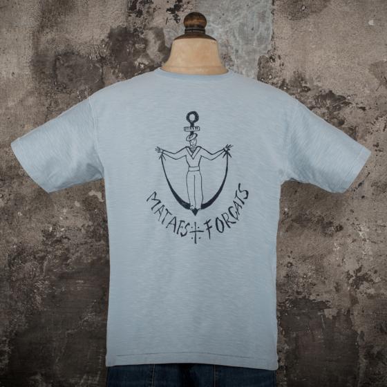 LE TRICOT "MATAFS ET FORÇATS" LIGHT BLUE
