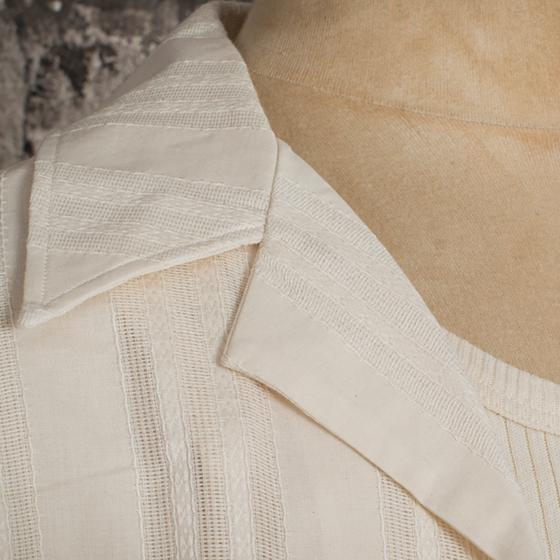 LA CHEMISETTE CUBA "GUAYABERA" - NATURAL