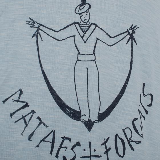 LE TRICOT "MATAFS ET FORÇATS" LIGHT BLUE