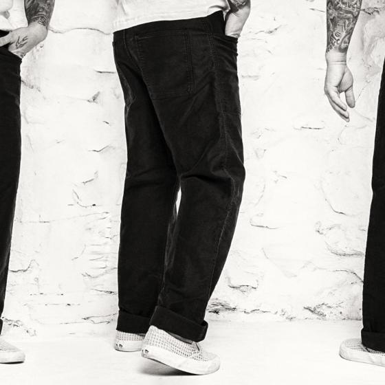 LE PANTALON "PENITENCIER" MOLESKINE NOIR