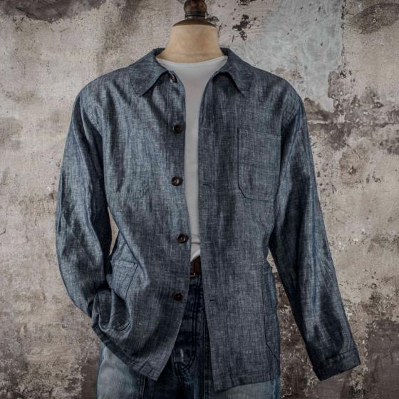 THE LIGHT JACKET "LE NERVI" - CHAMBRAY