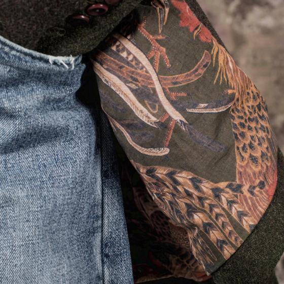 LE PARDESSUS EN LAINE - KAKI