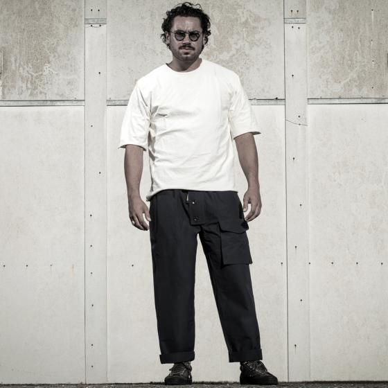 LE PANTALON "SUBMARINER" MARINE