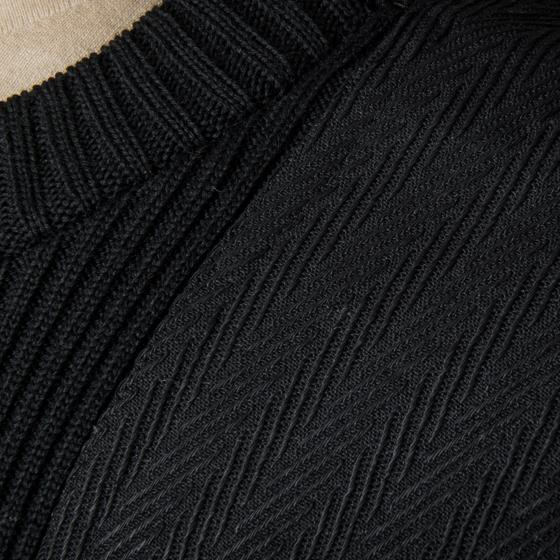 THE "COMMANDO" BLACK KNITWEAR