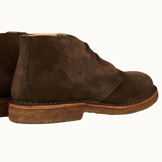 ASTORFLEX DESERT BOOTS - DARK CHESTNUT