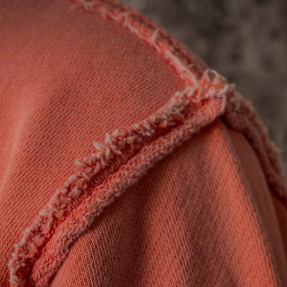 LE SWEAT "JO LE BOXEUR" ORANGE