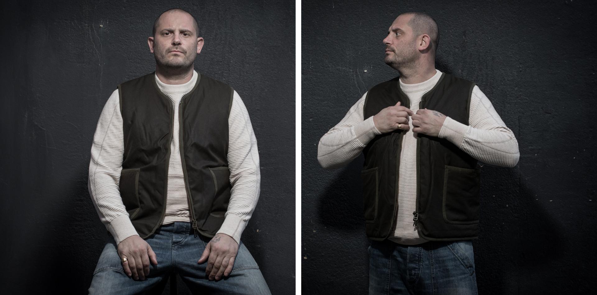 LE GILET "DISCIPLINE" KAKI