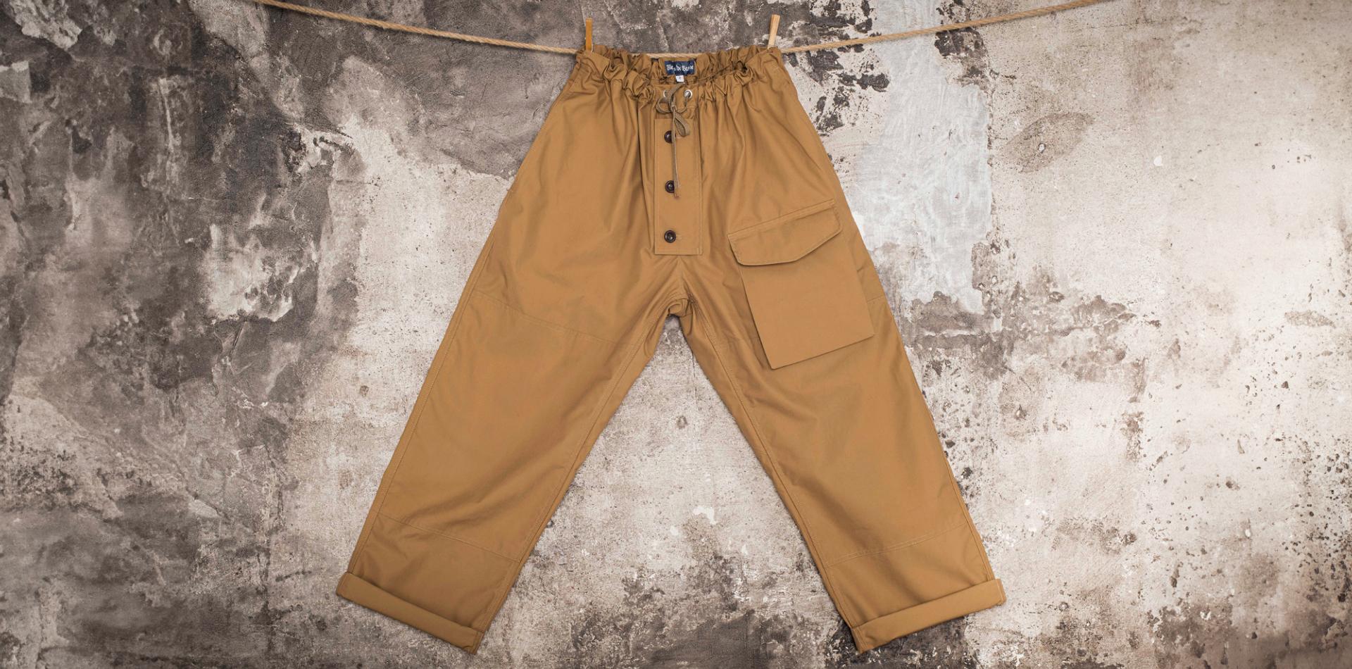 LE PANTALON "SUBMARINER" CAMEL