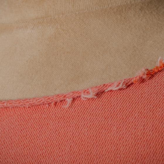 LE SWEAT "JO LE BOXEUR" ORANGE
