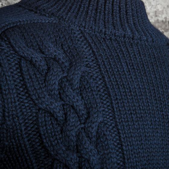 THE "ORLOCK" SWEATER - MARINE