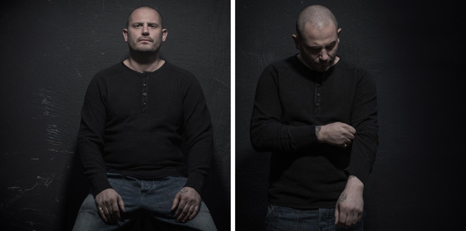 LE THERMAL HENLEY "ALBERT" - CHARCOAL