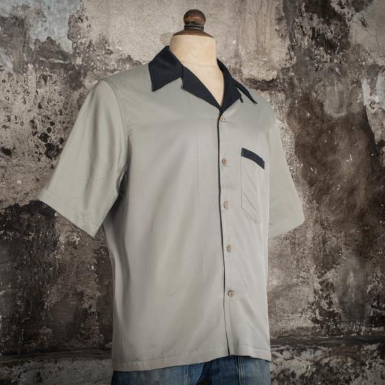 LA CHEMISE BOWLING - BICOLOR