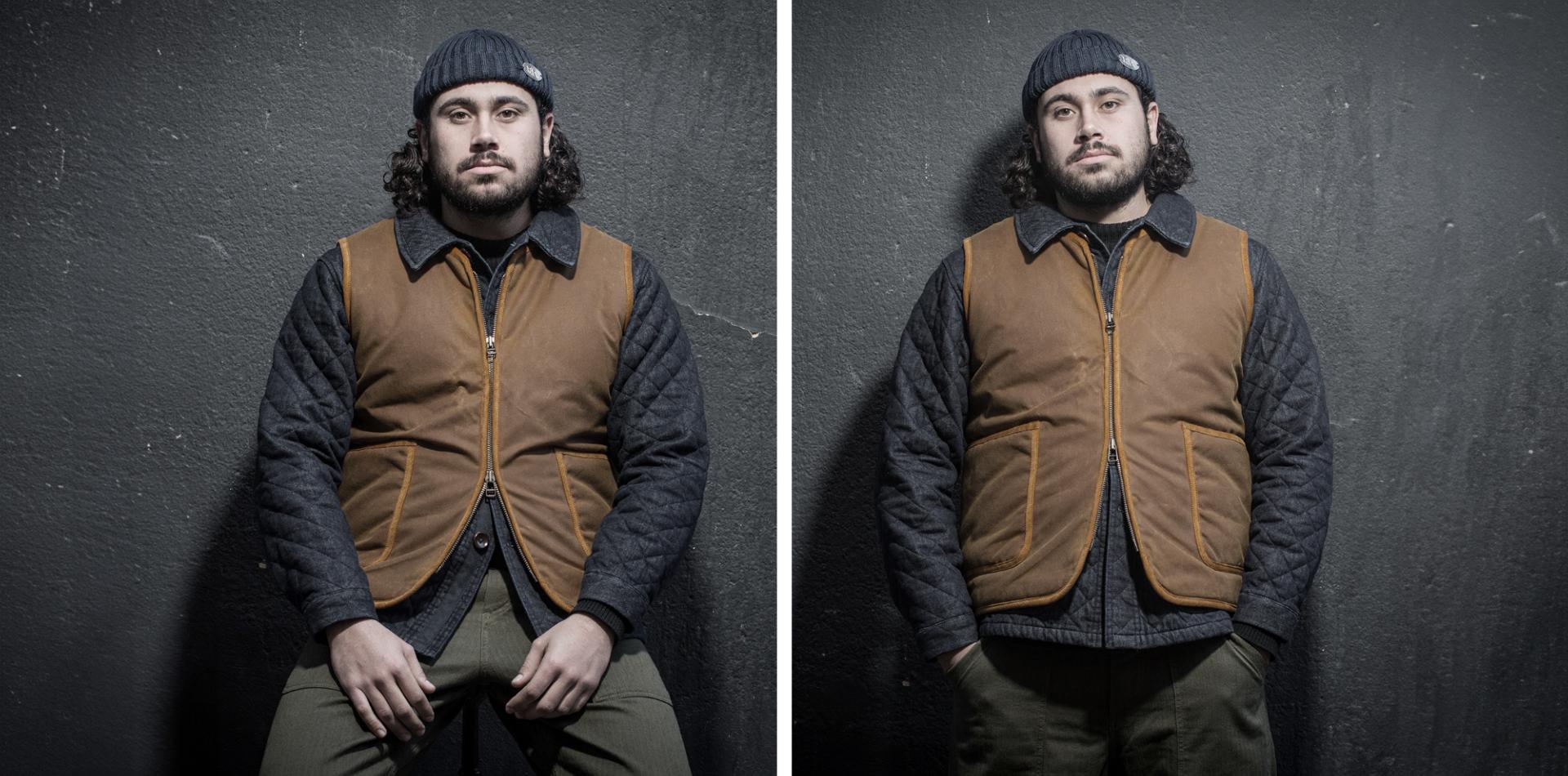 LE GILET "DISCIPLINE" GOLD