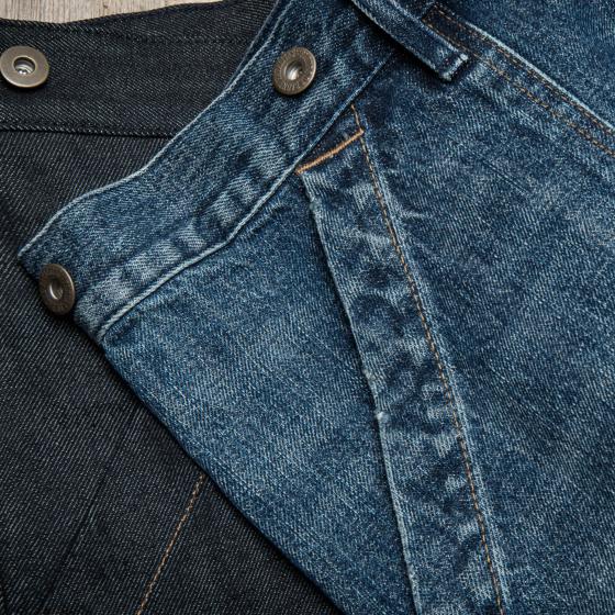 THE SHORT "DENIM CARGO HEAVY USED"