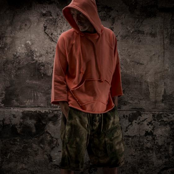 BOXING SWEATSHIRT "BASIC VINTAGE" 3/4 SLEEVES