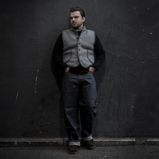 LE GILET "COL OFFICIER"