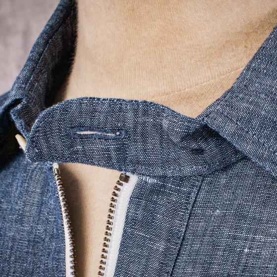 THE "WORKER ZIP" CHAMBRAY