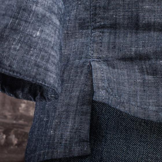 THE "WORKER ZIP" CHAMBRAY