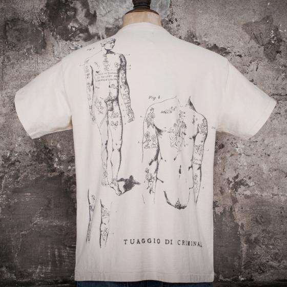 LE TRICOT "TATUAGGIO DI CRIMINALI - CESARE LOMBROSO"