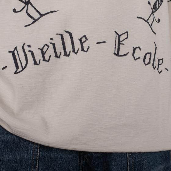 MARINIÈRE VIEILLE ÉCOLE "FULL PRINTED BOUSILLÉS" - NATUREL
